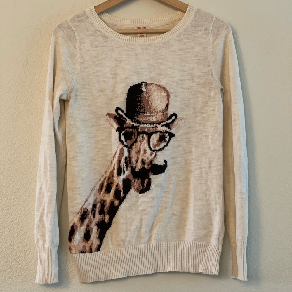Sophisticated Giraffe Sweater